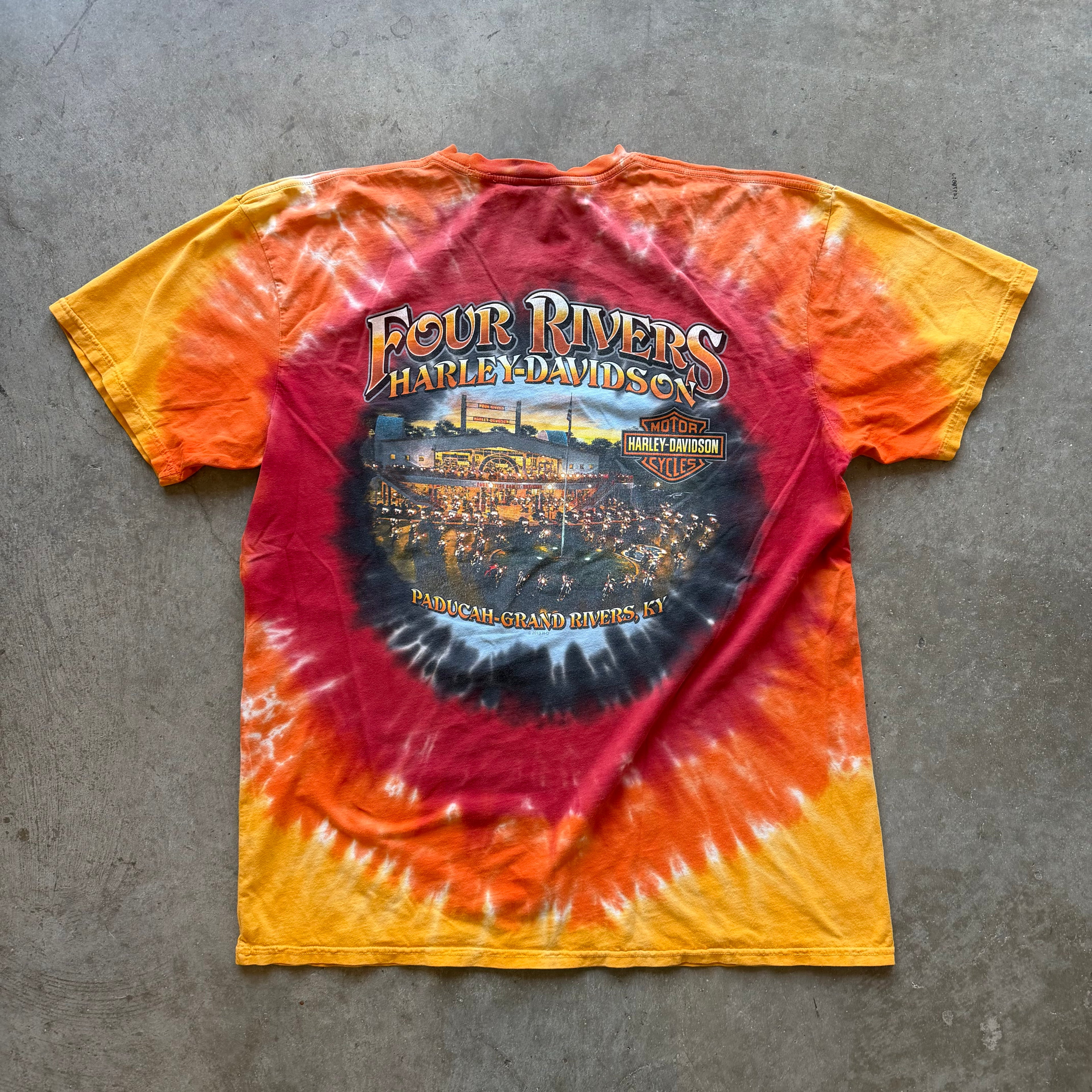 XL 2013 Tye Dye Harley Tee