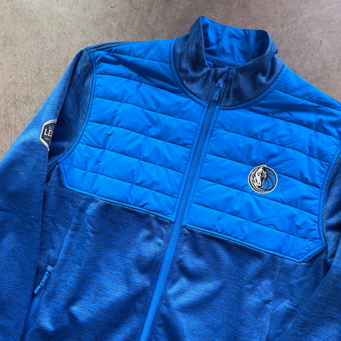 XL Dallas Mavericks Full Zip Warm Up