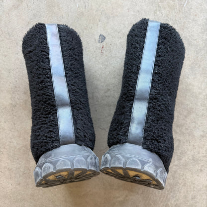 10 Rick Owens Shearling Lunar Tractor Boots