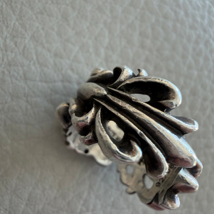 6.5 Chrome Hearts Open Floral Ring