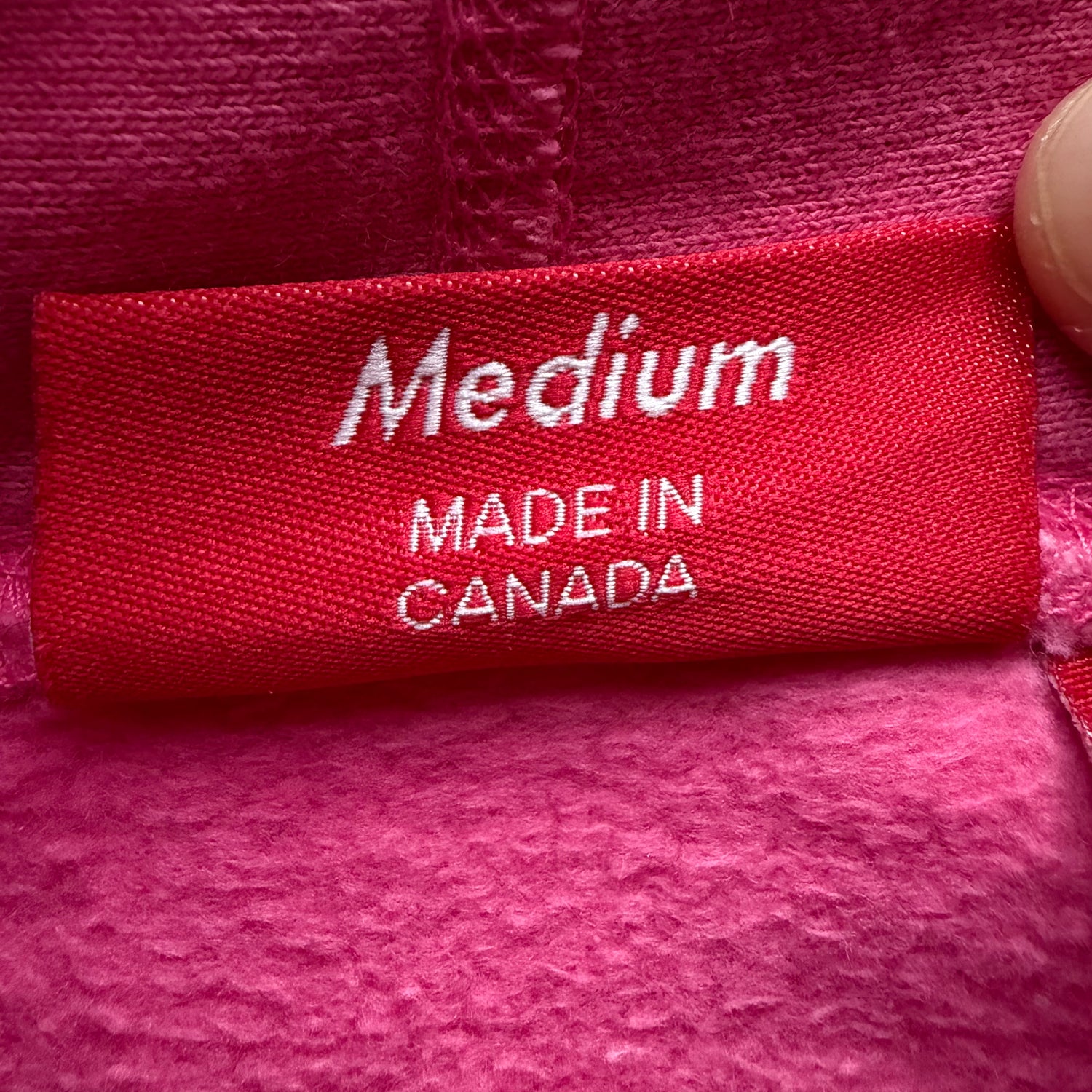 M Supreme F/W 2017 Magenta Box Logo