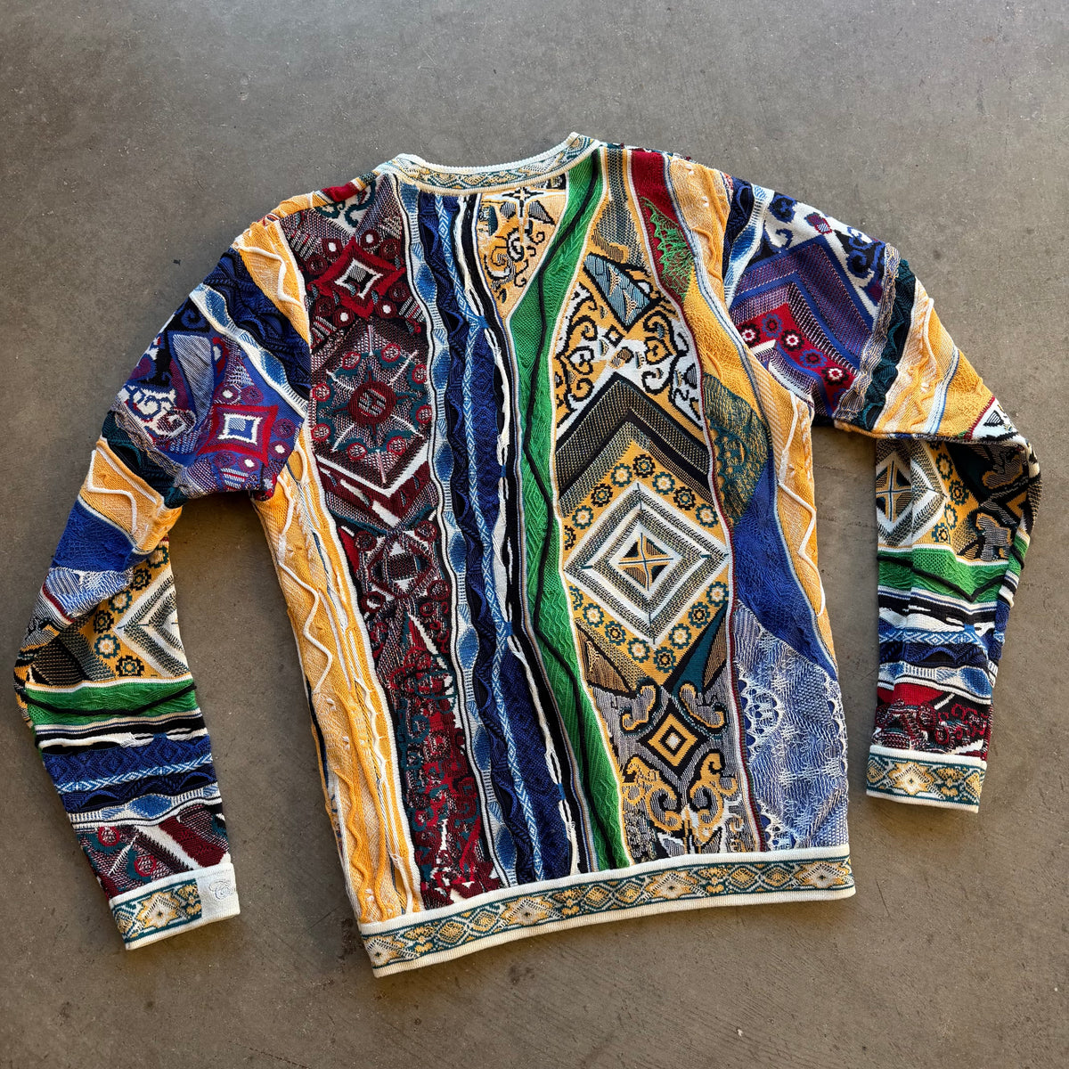 S Coogi OG 3d Knit Sweater