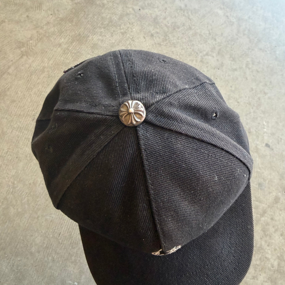 Chrome Hearts Eyechart Hat Black