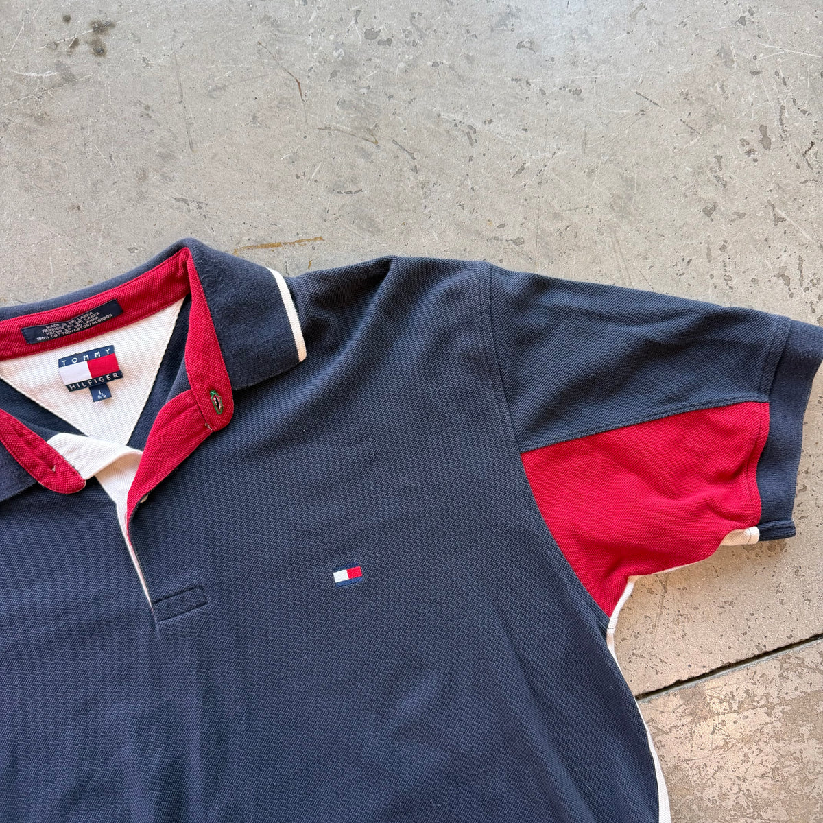 L 00s Tommy Hilfiger Polo