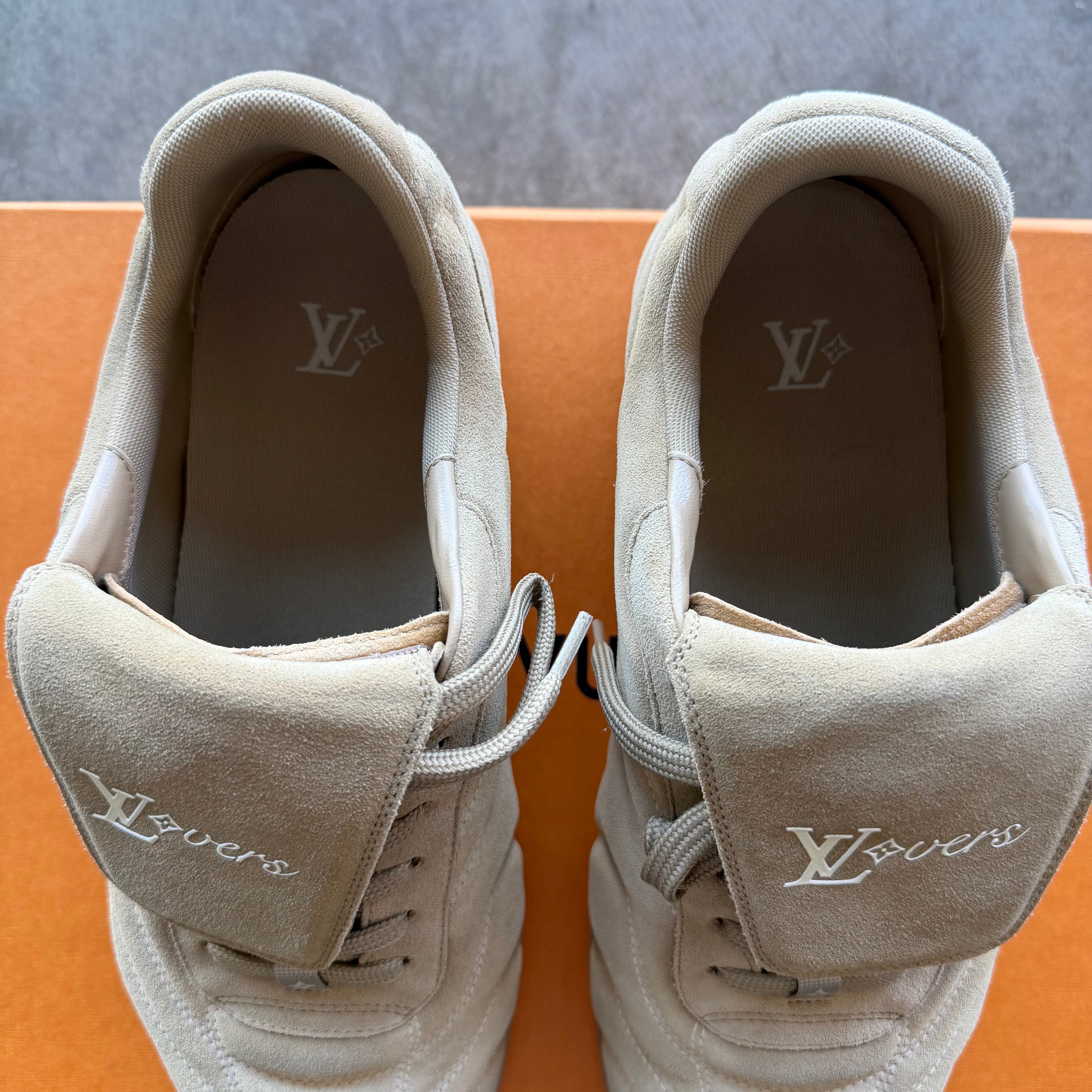 10 Louis Vuitton Footprint Sneaker Tan