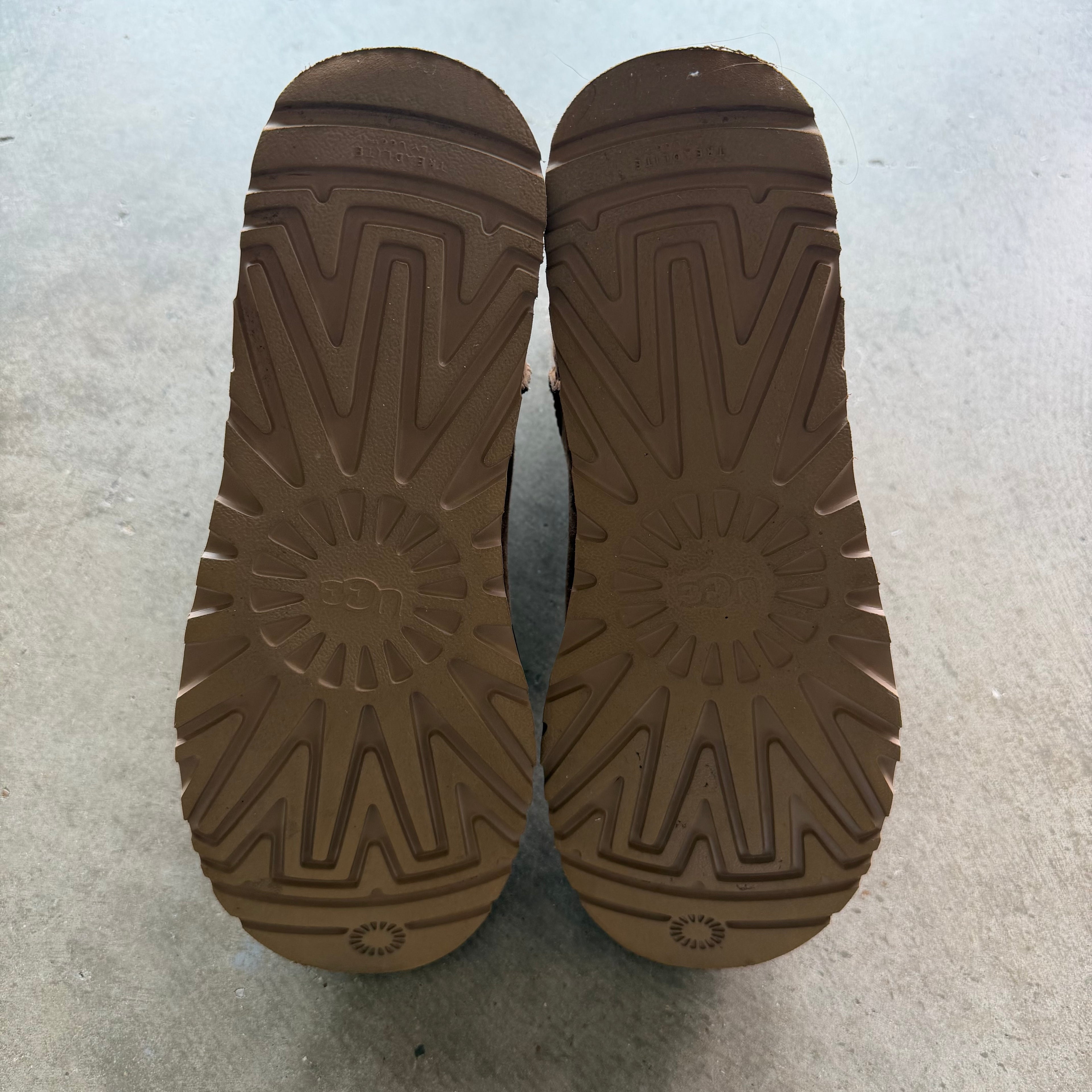 13 Ugg x Telfar Logo Mini Chestnut Boots