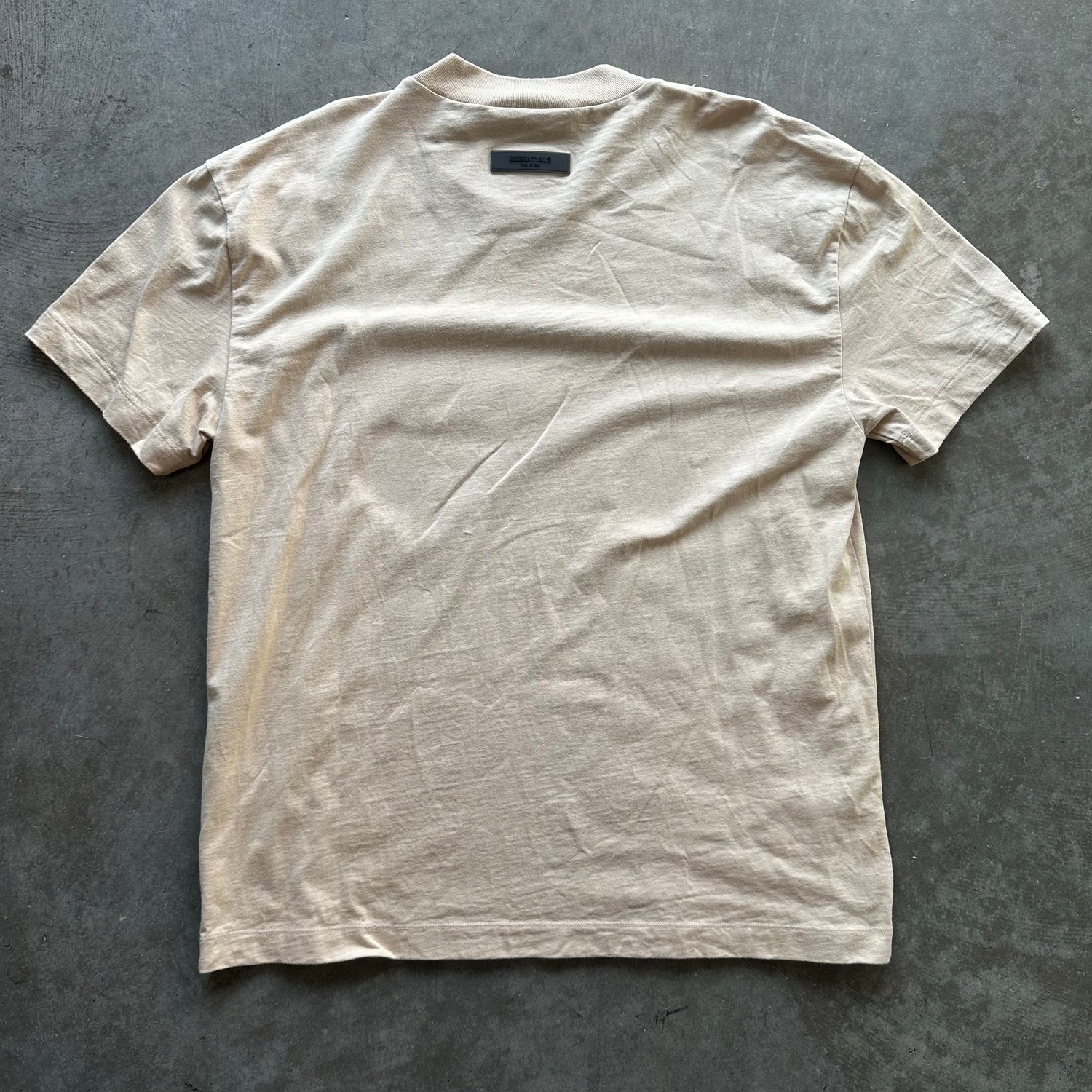 M Tan Fear of God Essentials Tee