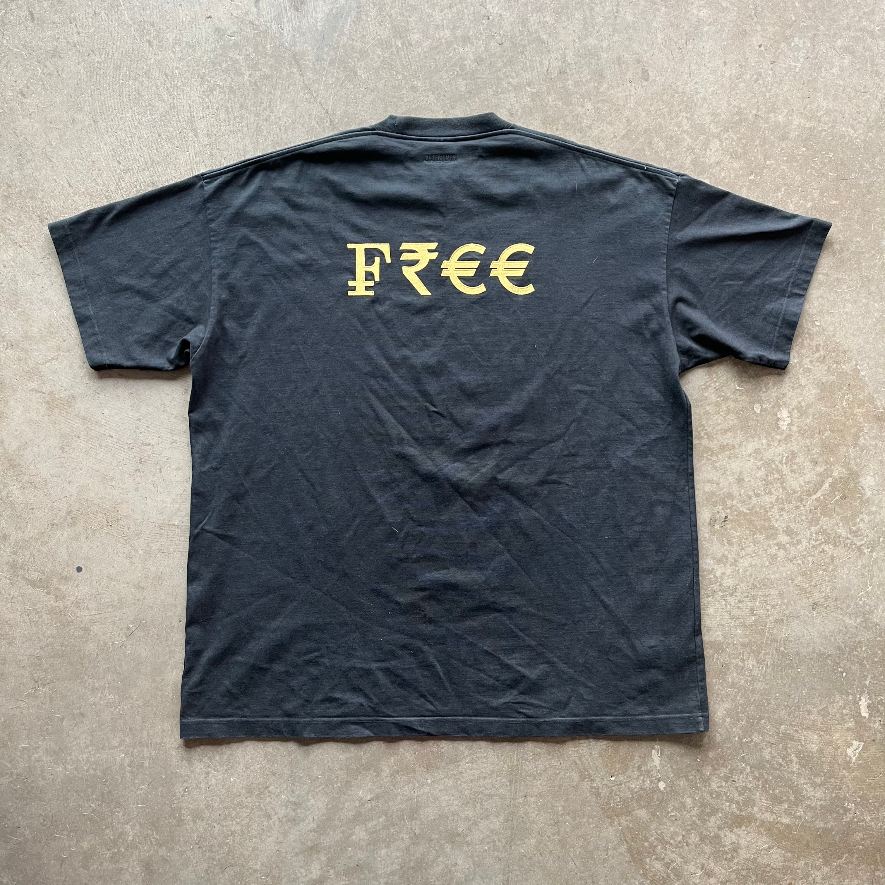 L Vetements Capitalism Tee