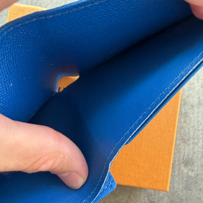 Louis Vuitton Slender Wallet Basketball Blue