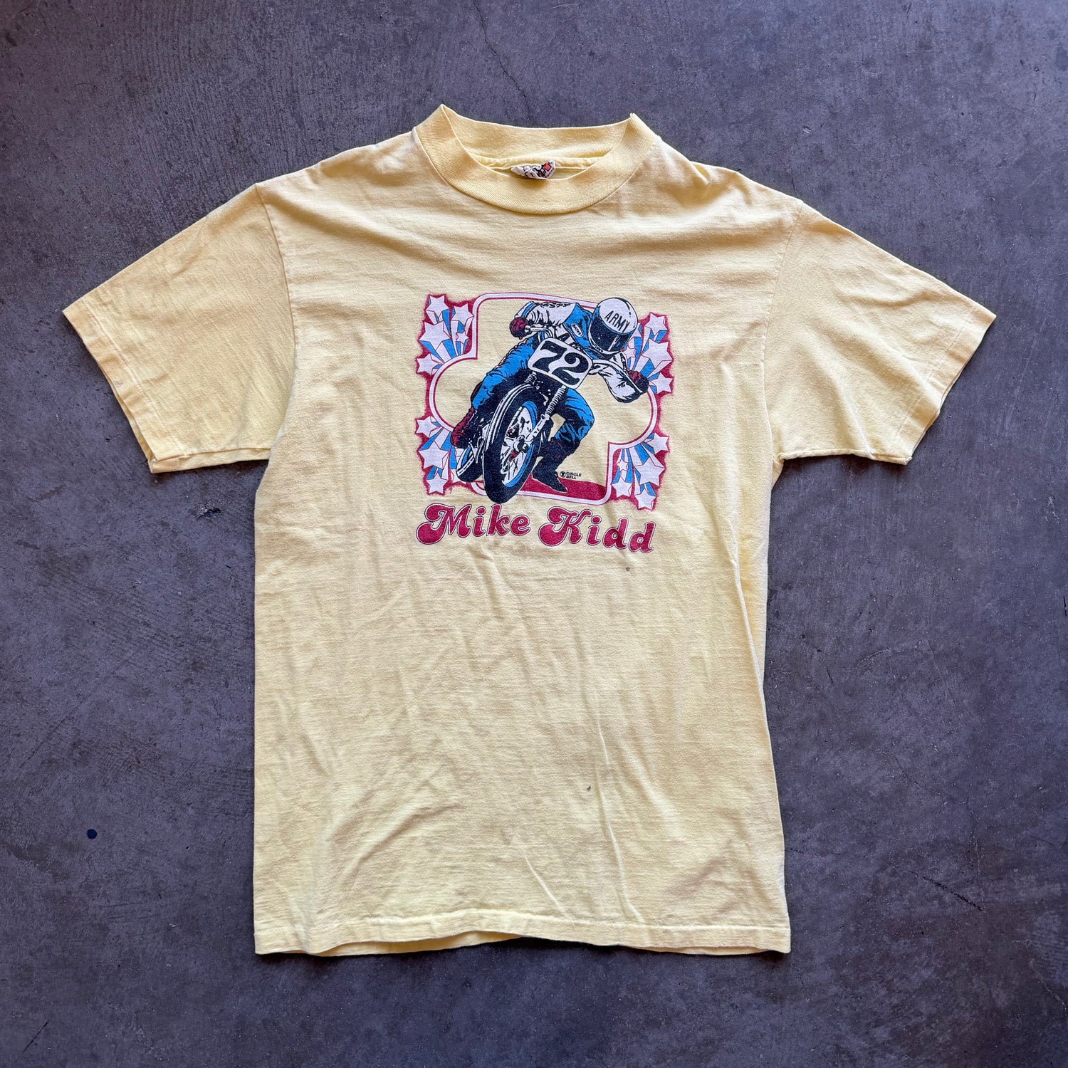 L 80s Mike Todd Motorcross Tee