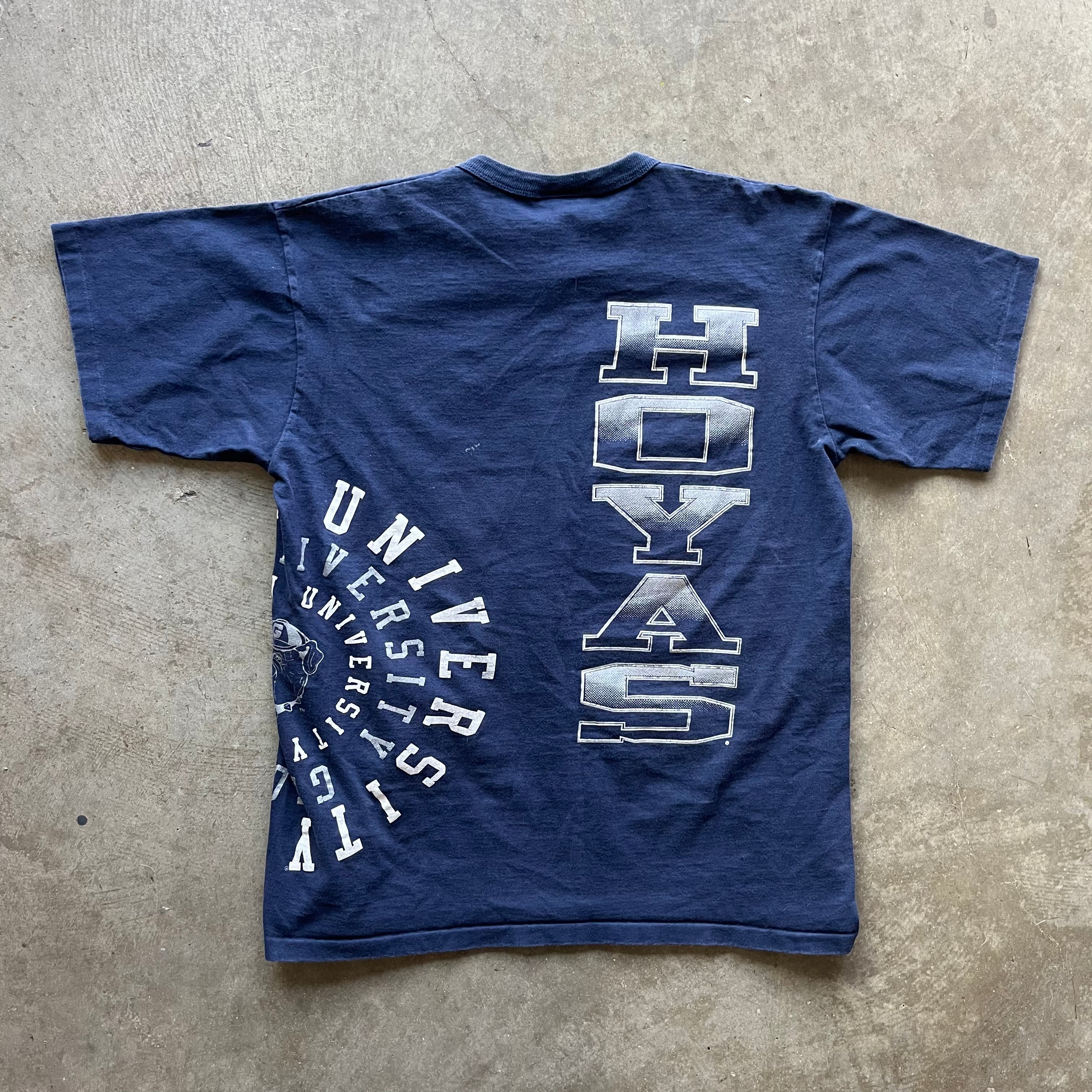 L 90s Georgetown Hoyas Tee