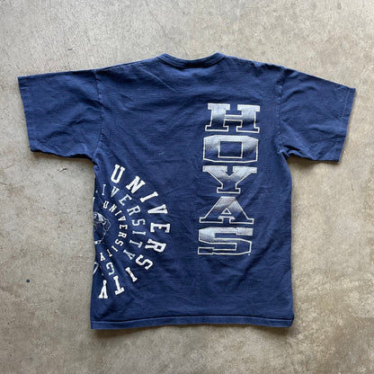 L 90s Georgetown Hoyas Tee
