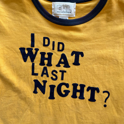 S ERL Last Night Ringer Tee