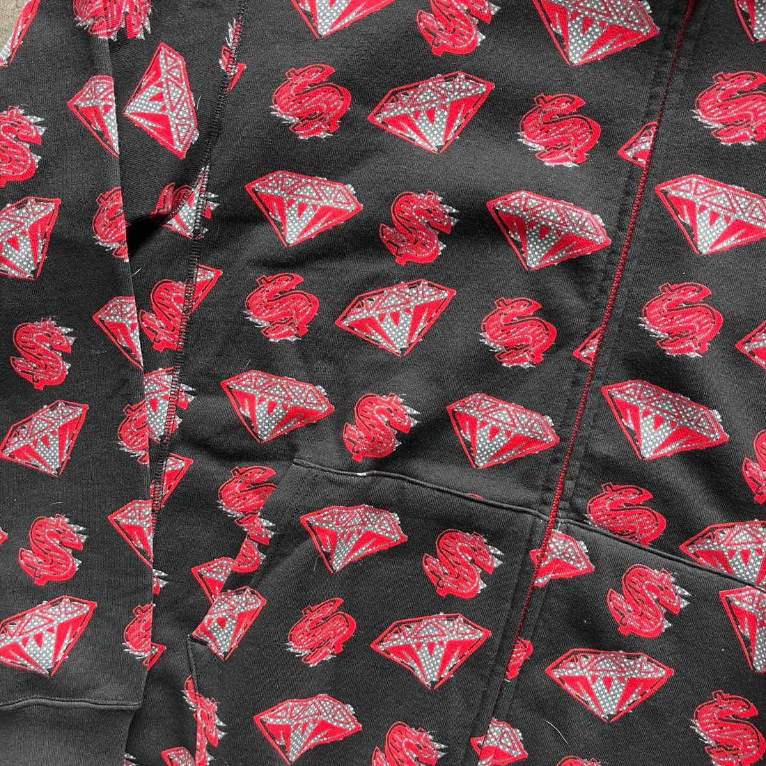 L Money and Diamonds BBC Hoodie