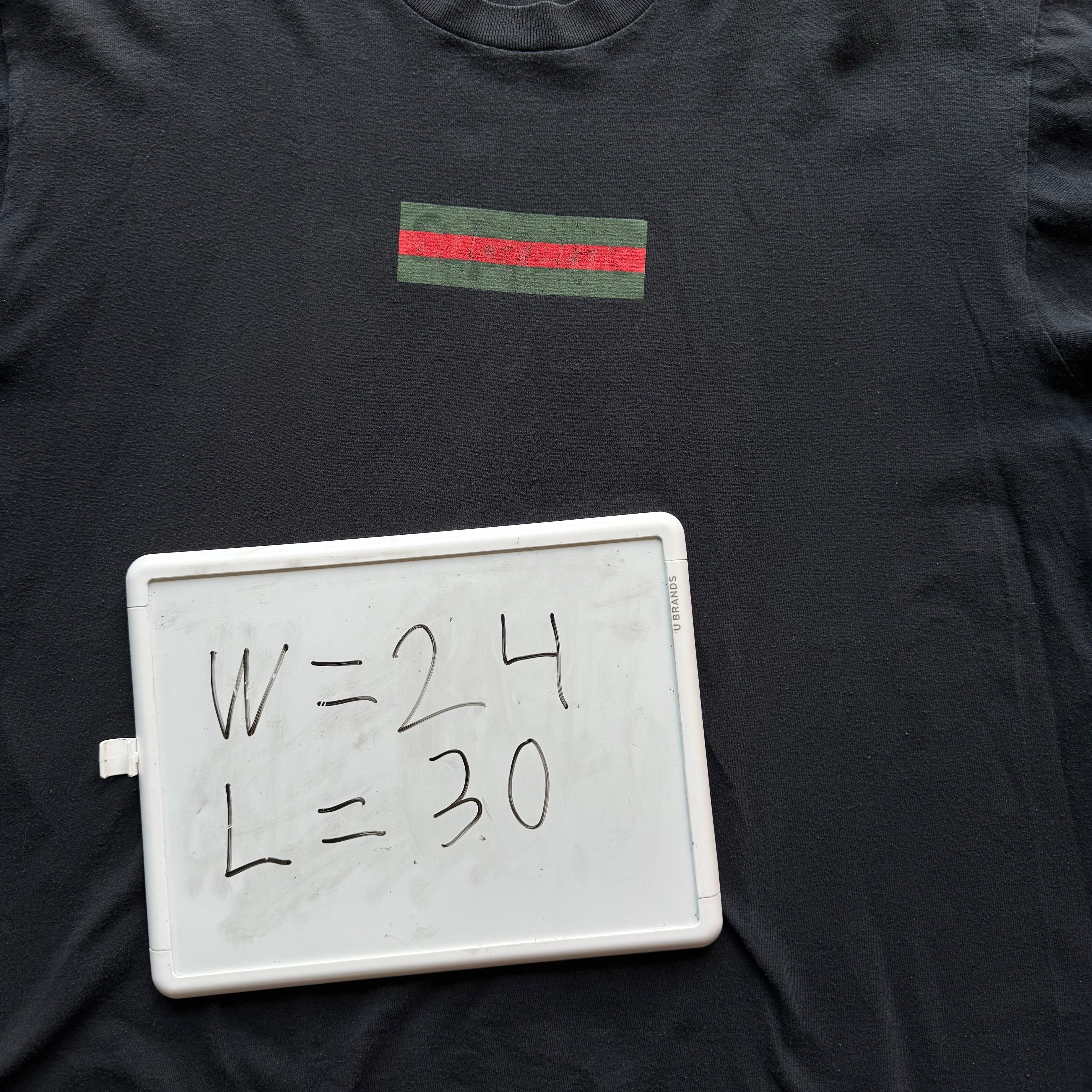 XL Black Supreme Gucci Box Logo