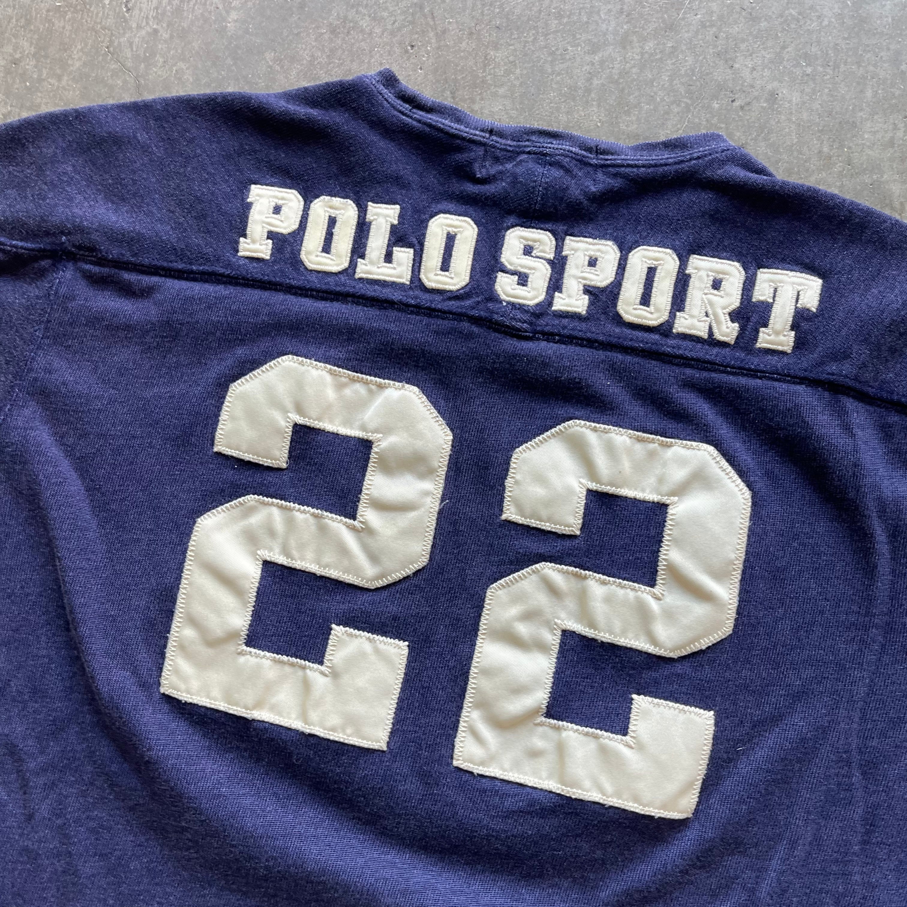 L Retro Polo Sport Shirt Jersey