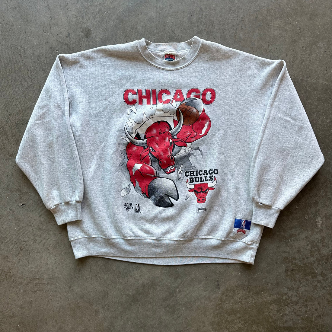 XXL 90s Chicago Bulls Crewneck