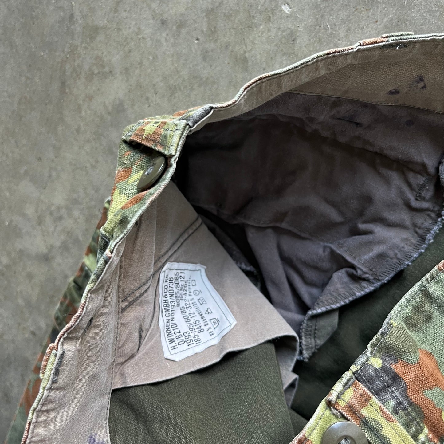 34x32 Spanish Military Pants