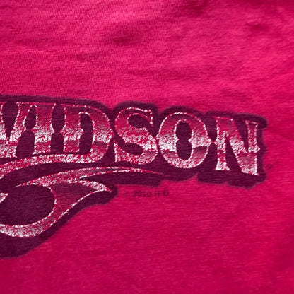 L 00s Pink Harley Tee
