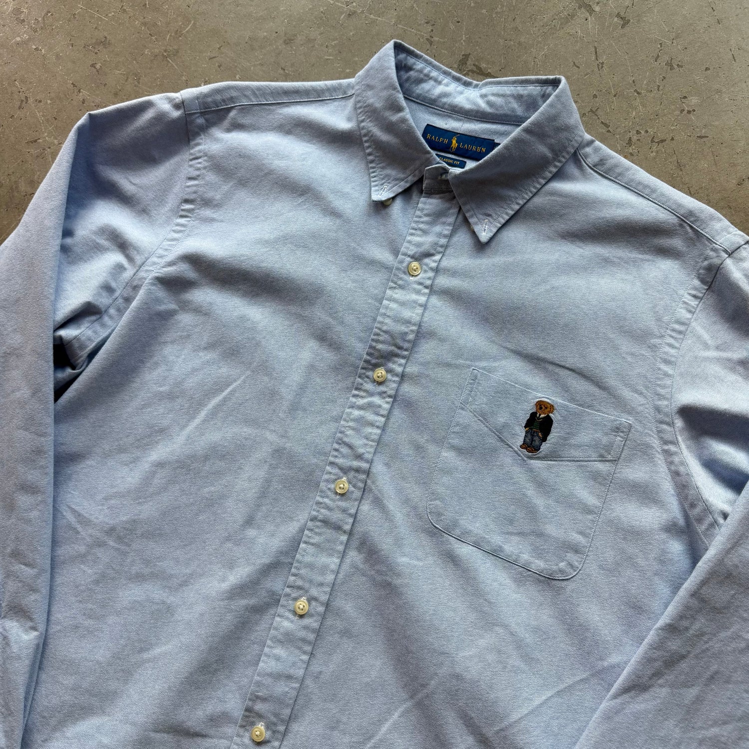 XL Polo Bear Button Down