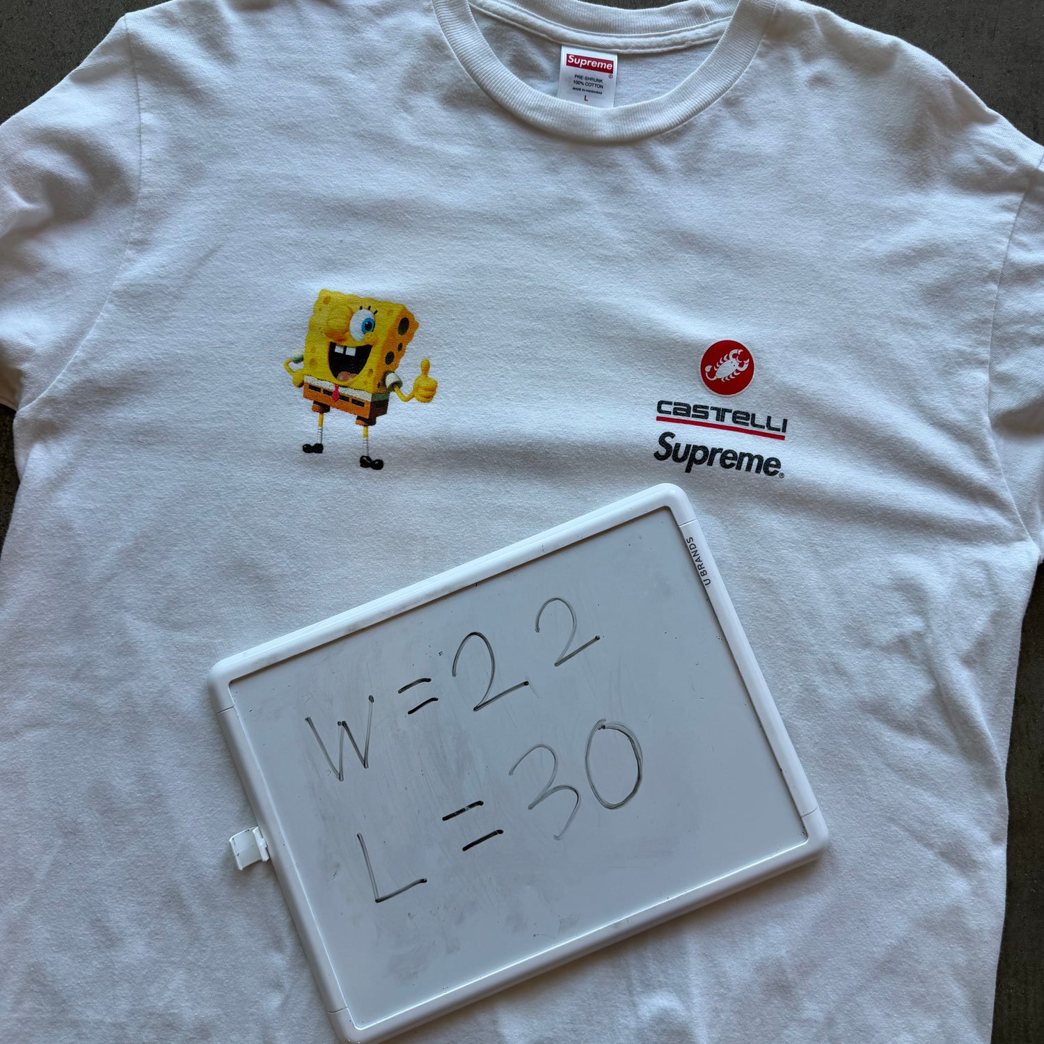 L Supreme x SpongeBob Longsleeve