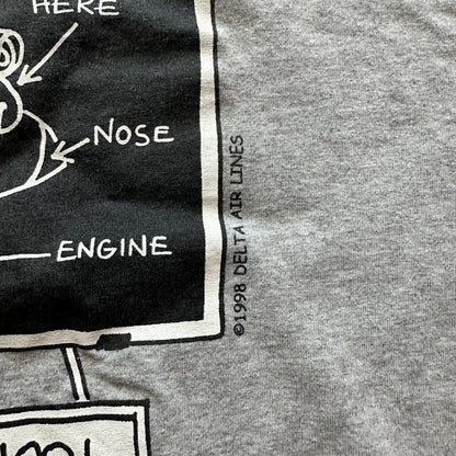 XL 98 Delta Flight School Tee