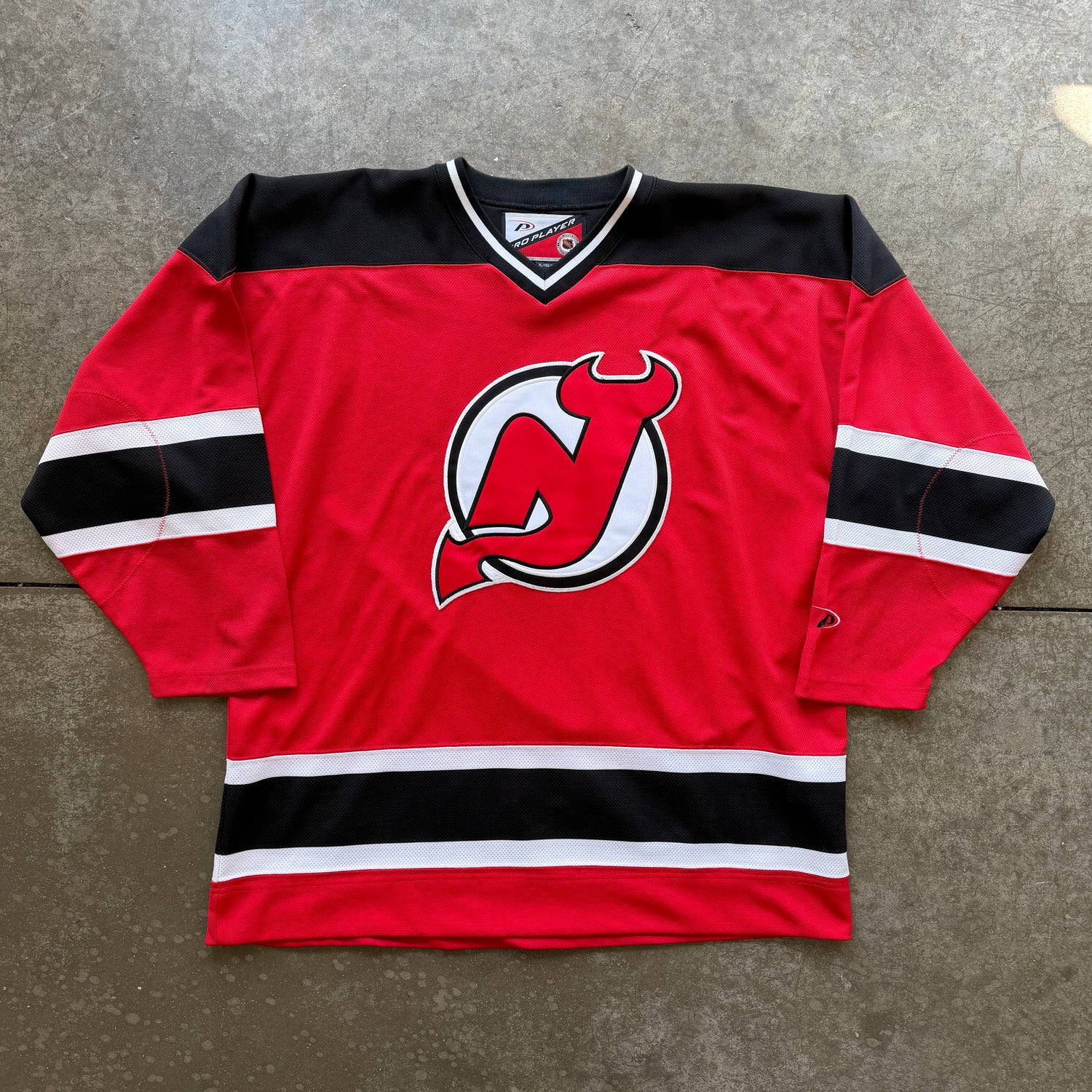 XL 00s New Jersey Devils Jersey