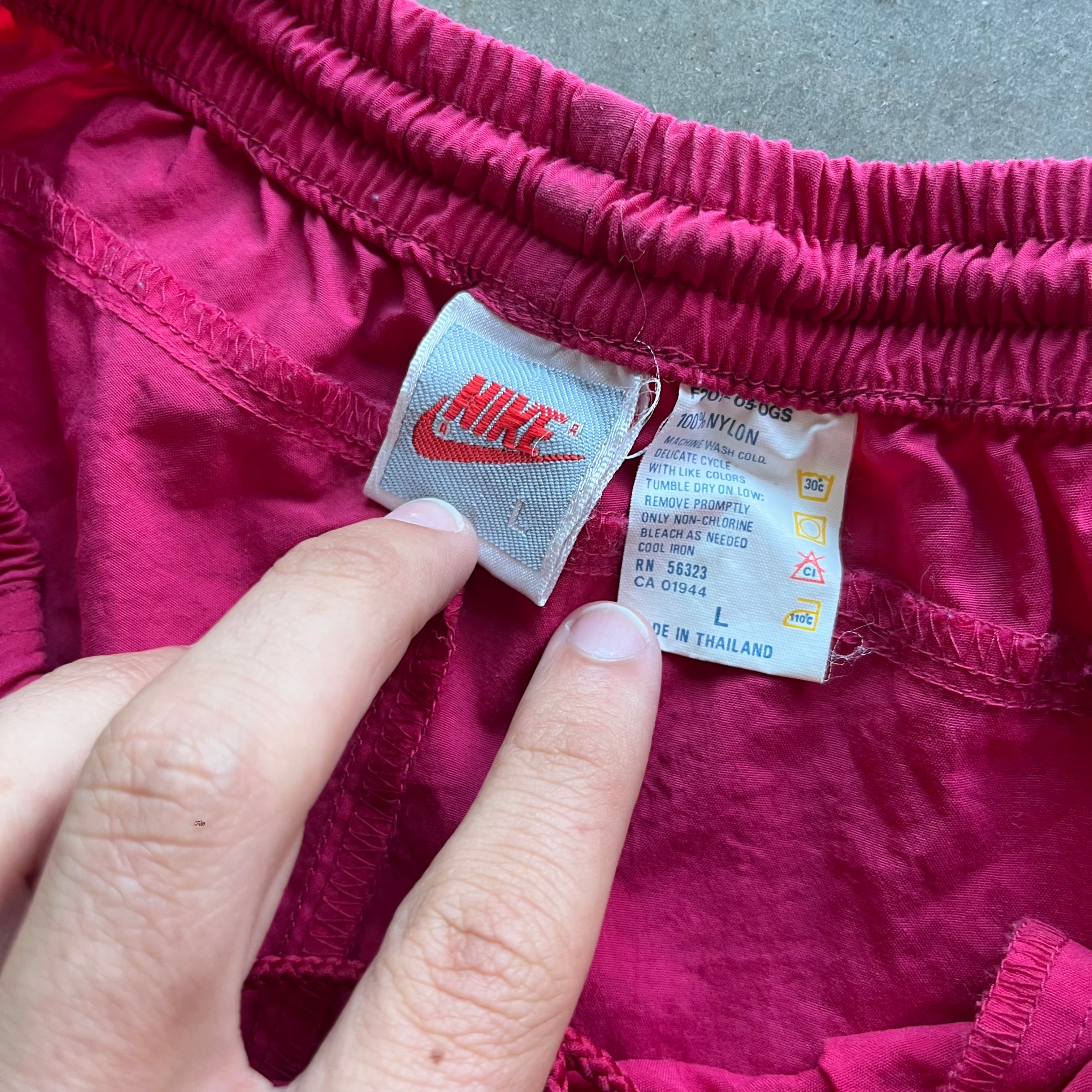 L 90s Fuchsia Nike Pants