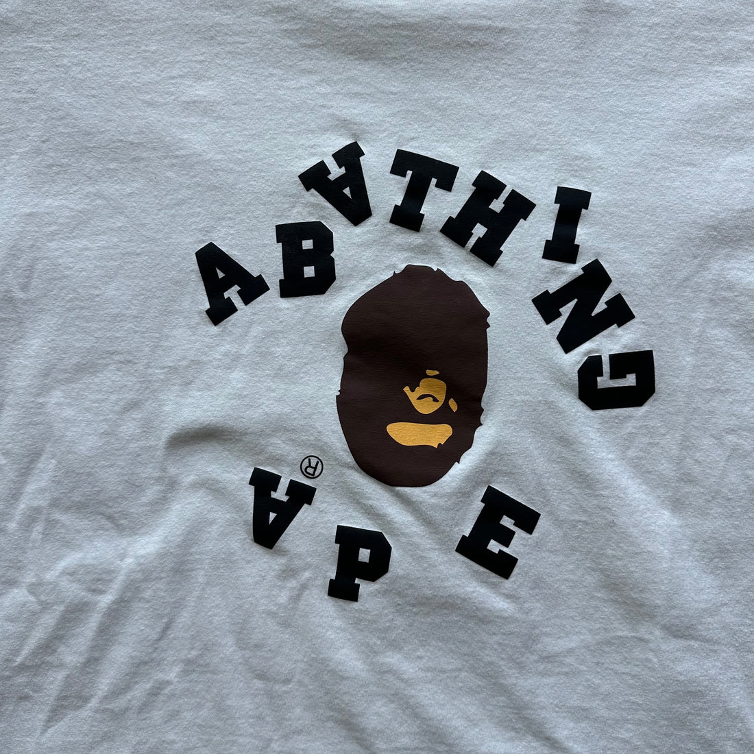 XXXL Bape Upside Down Logo Tee