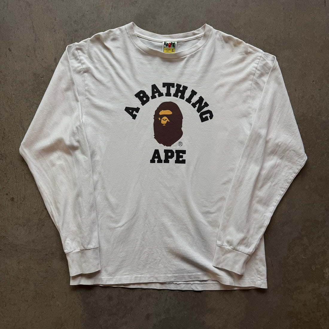 XL Bape Logo Longsleeve