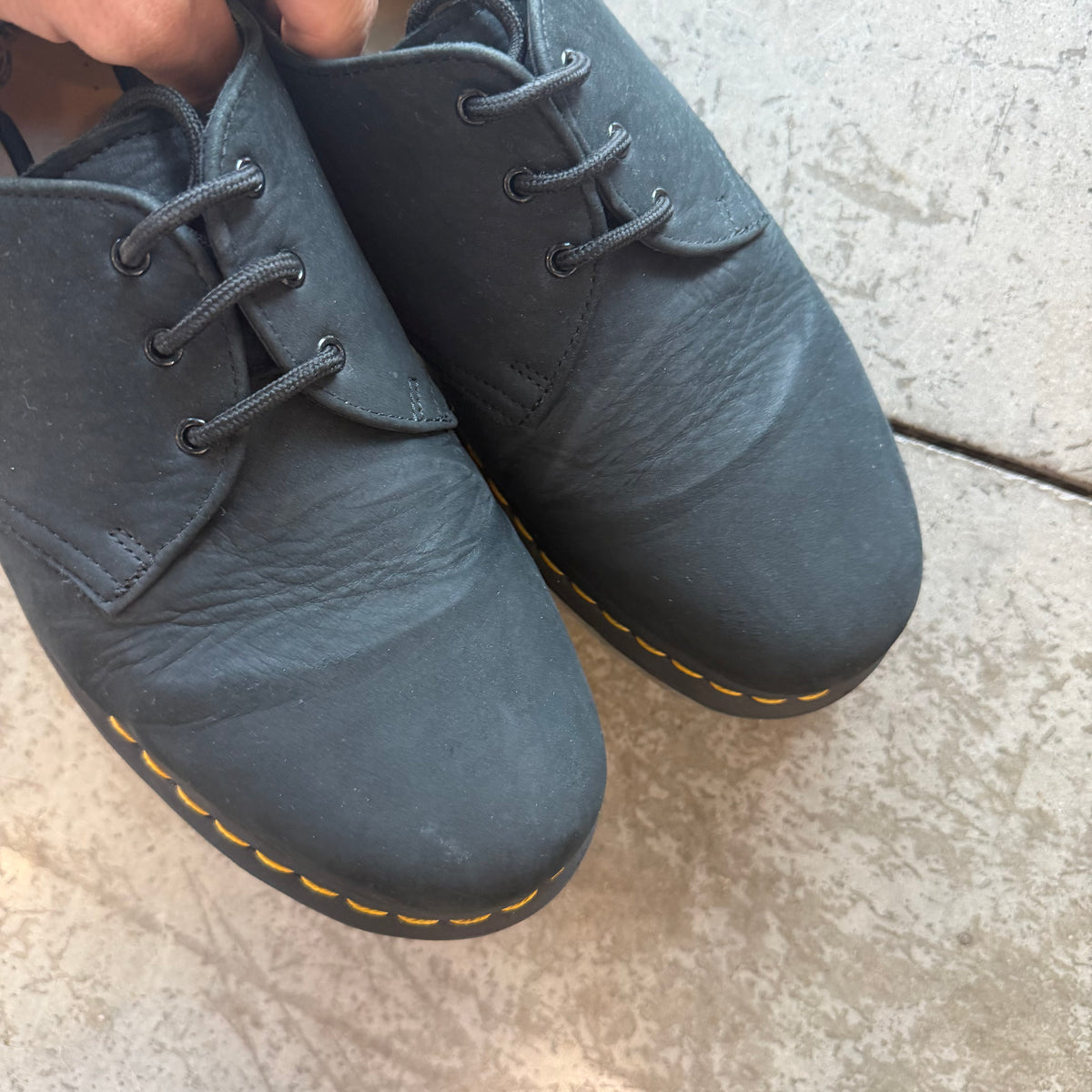 11 Used Black Dr.Martins