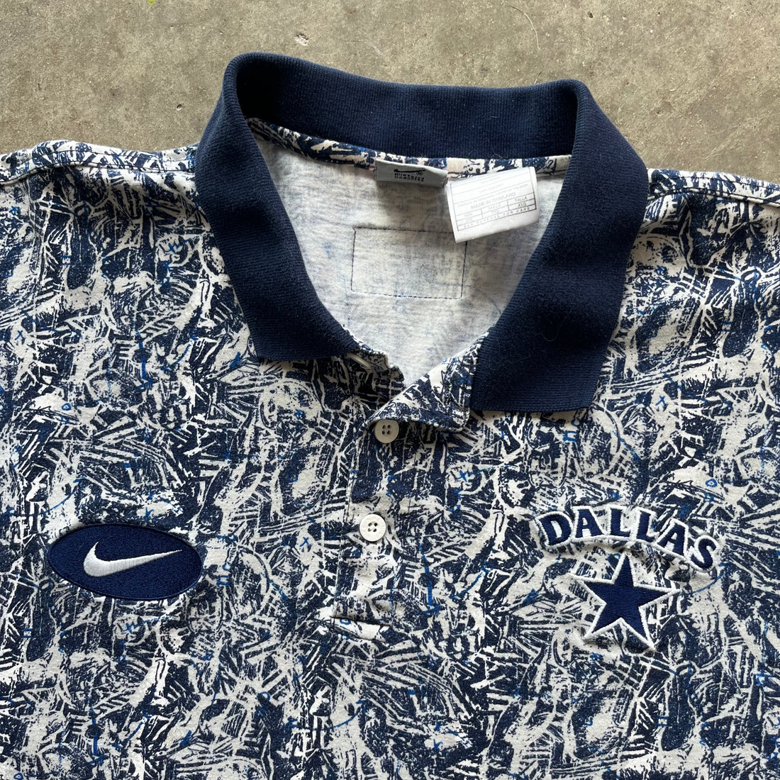 XXL 90s Cowboys Nike Polo