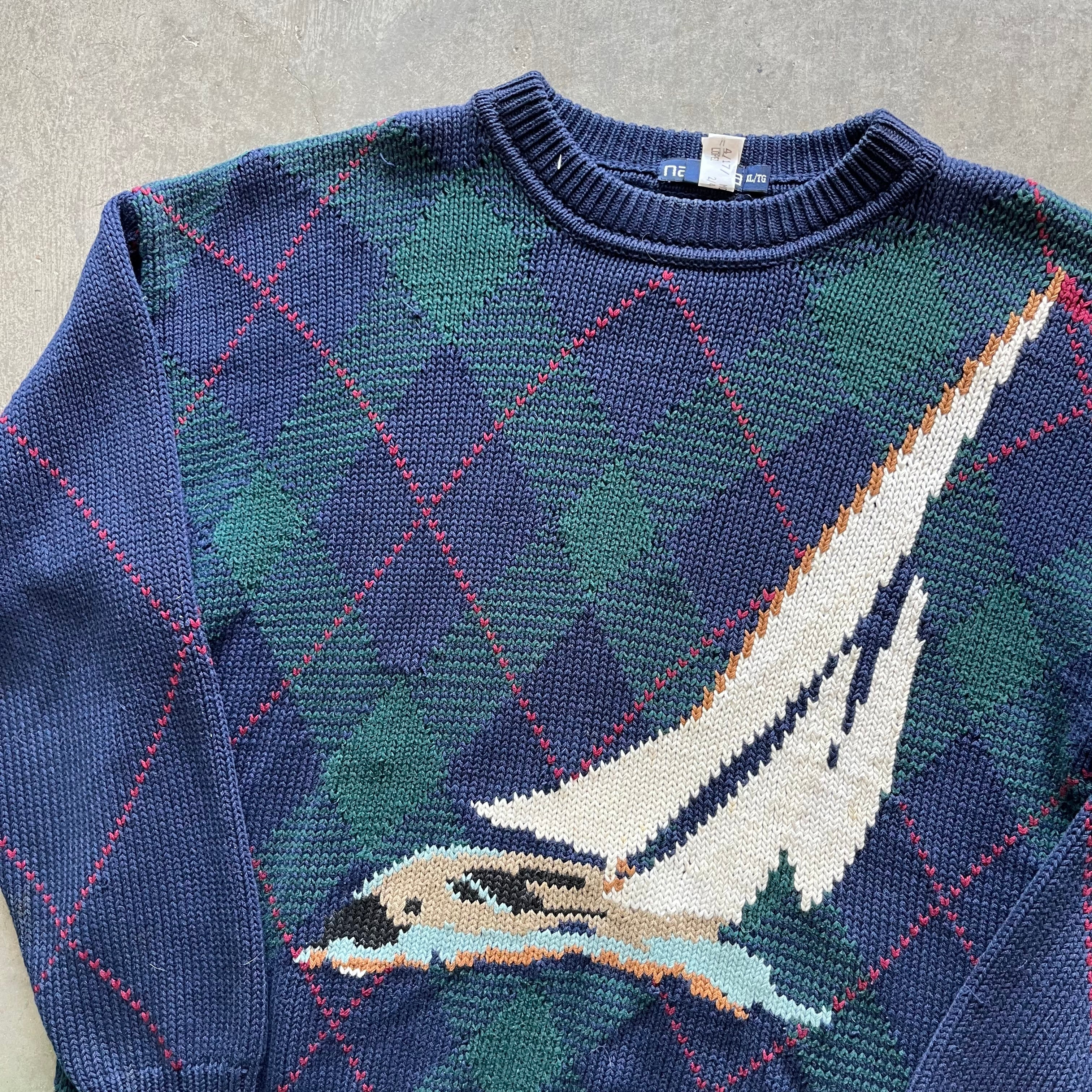 XL 90s Nautica Knit Sweater