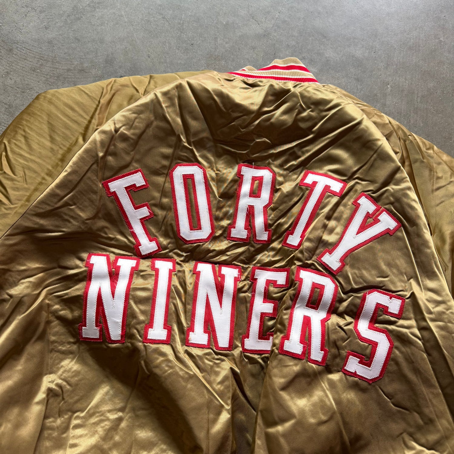L 80s 49ers Bomber Jacket