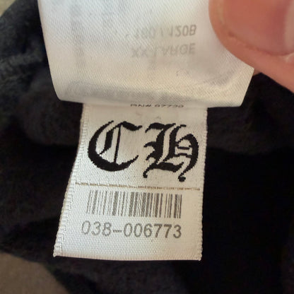 XXL Chrome Hearts Website Glitter Hoodie