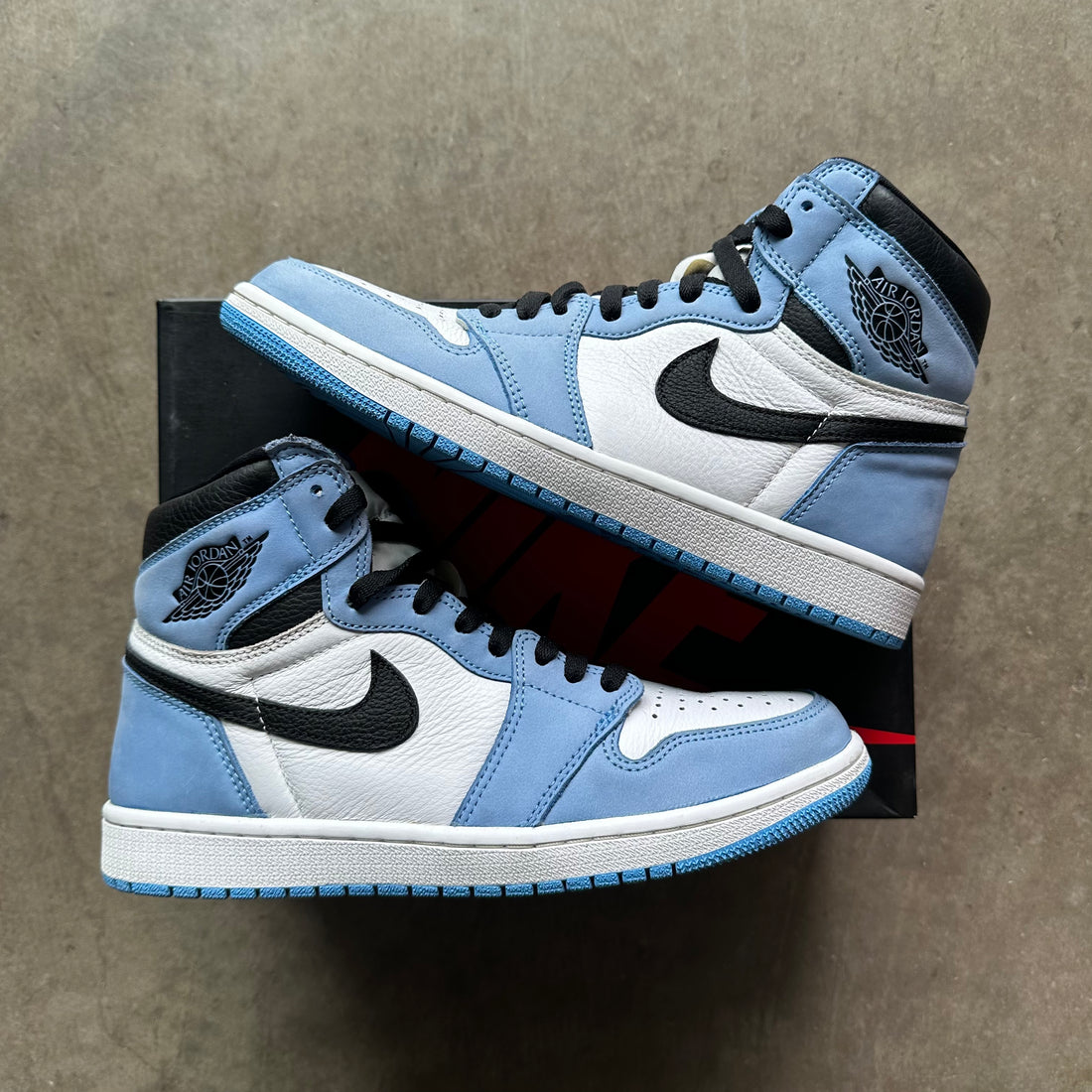 9.5 Used Jordan 1 University Blue