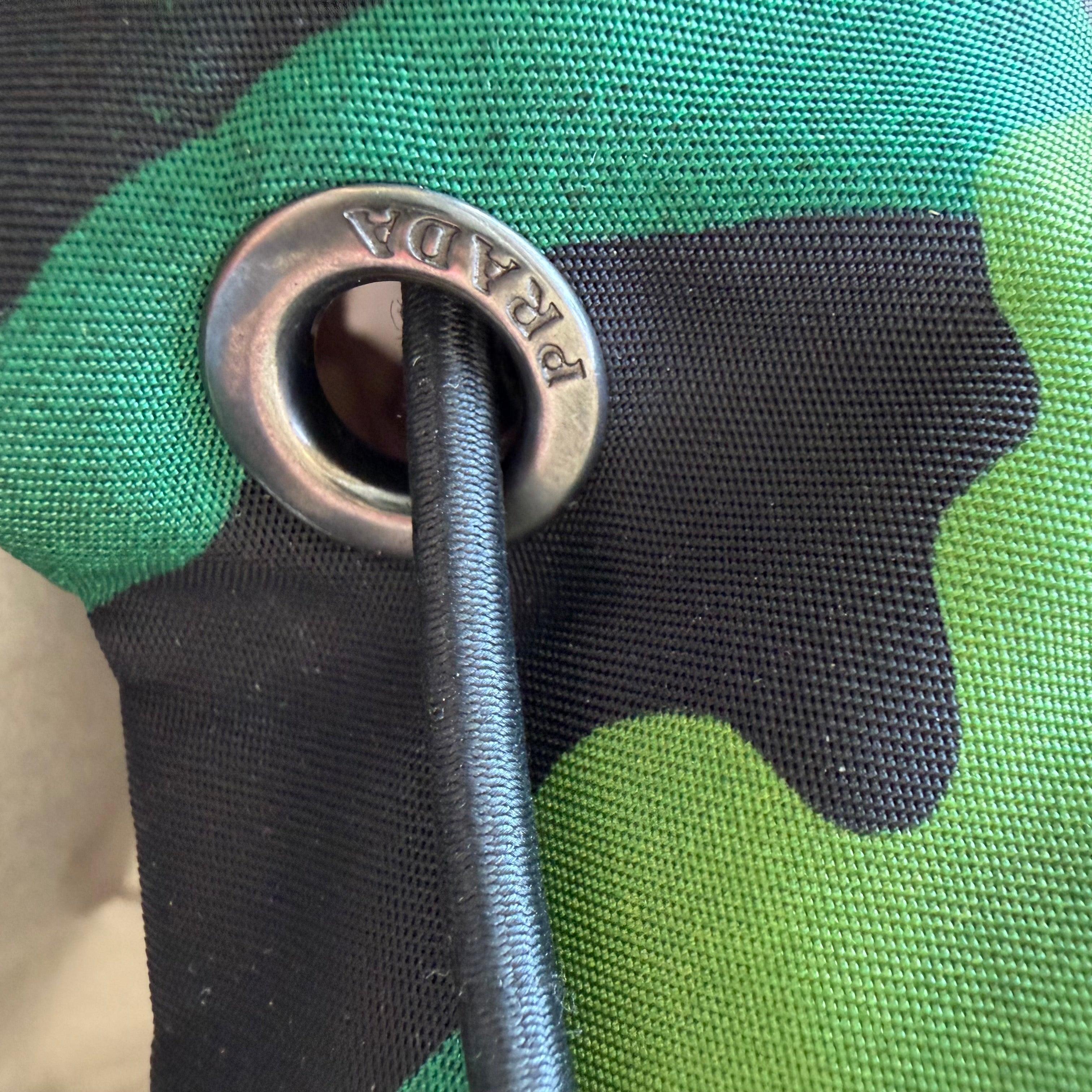 Prada Nylon Camo Backpack