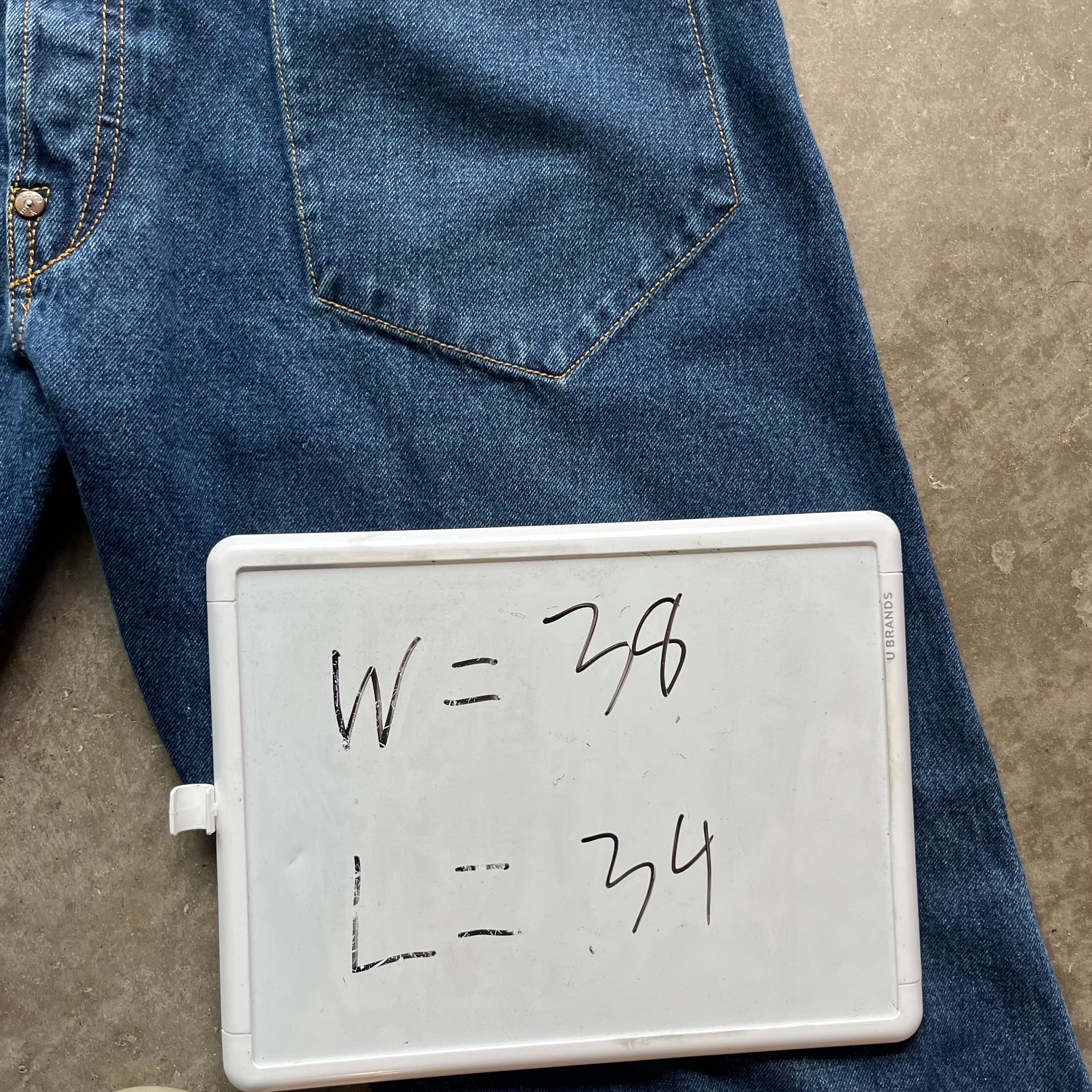 38x34 00s Bootleg Evisu Jeans