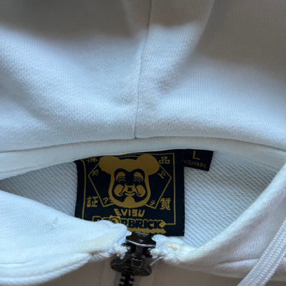 L Bearbrick x Evisu Full Zip Hoodie