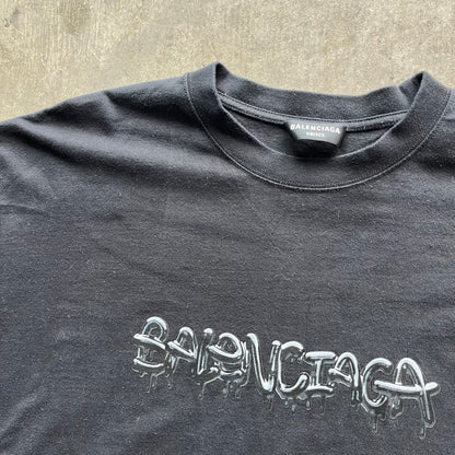 XXL Balenciaga Black Slime Tee