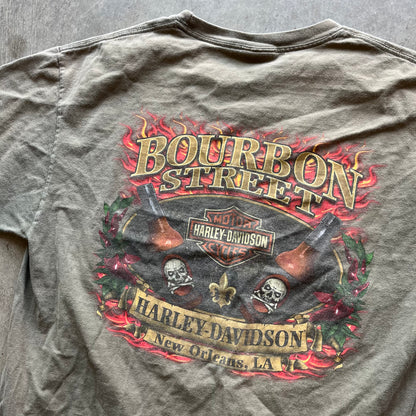 L 00s Burbon Street Harley tee