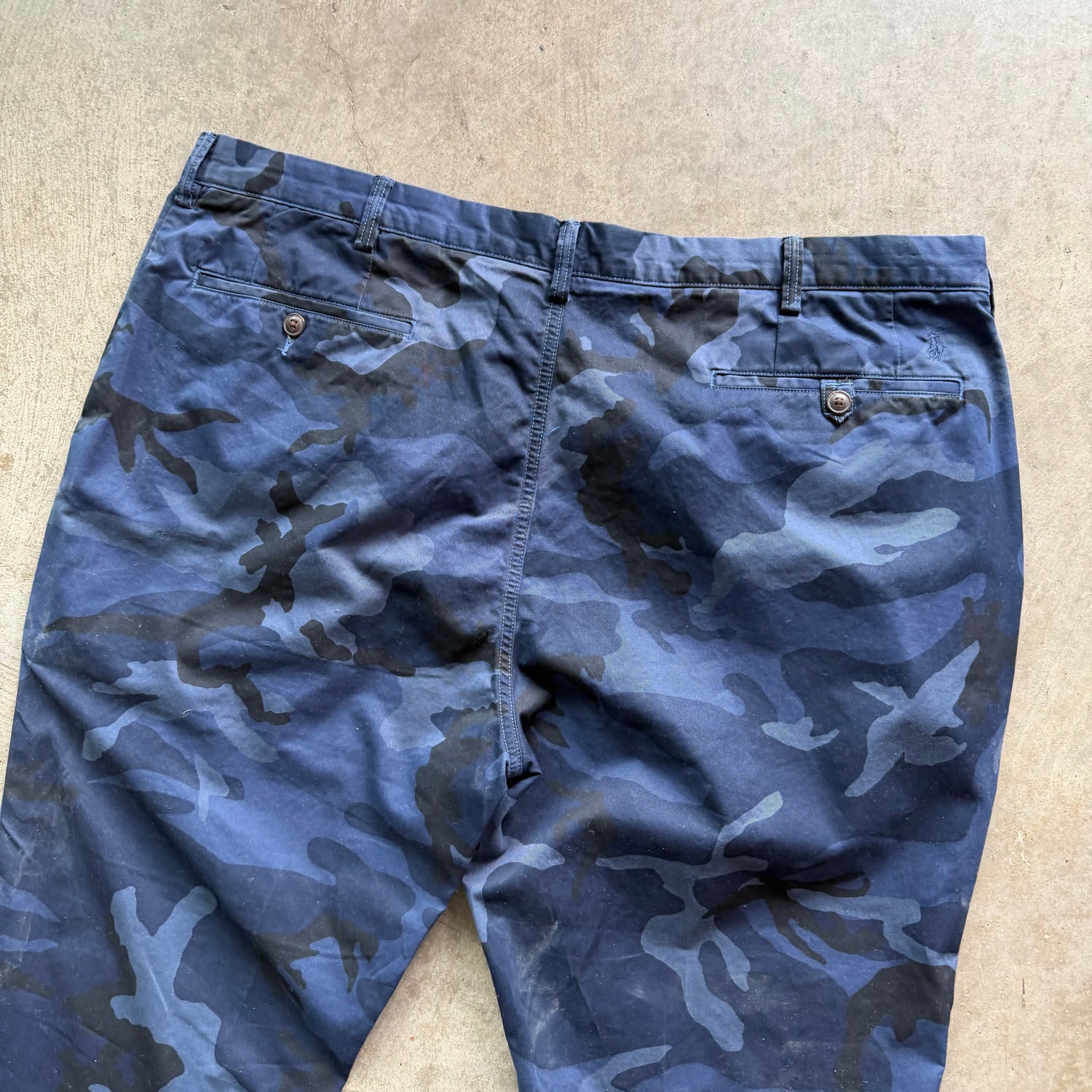 42x31 Blue Camo Polo Pants