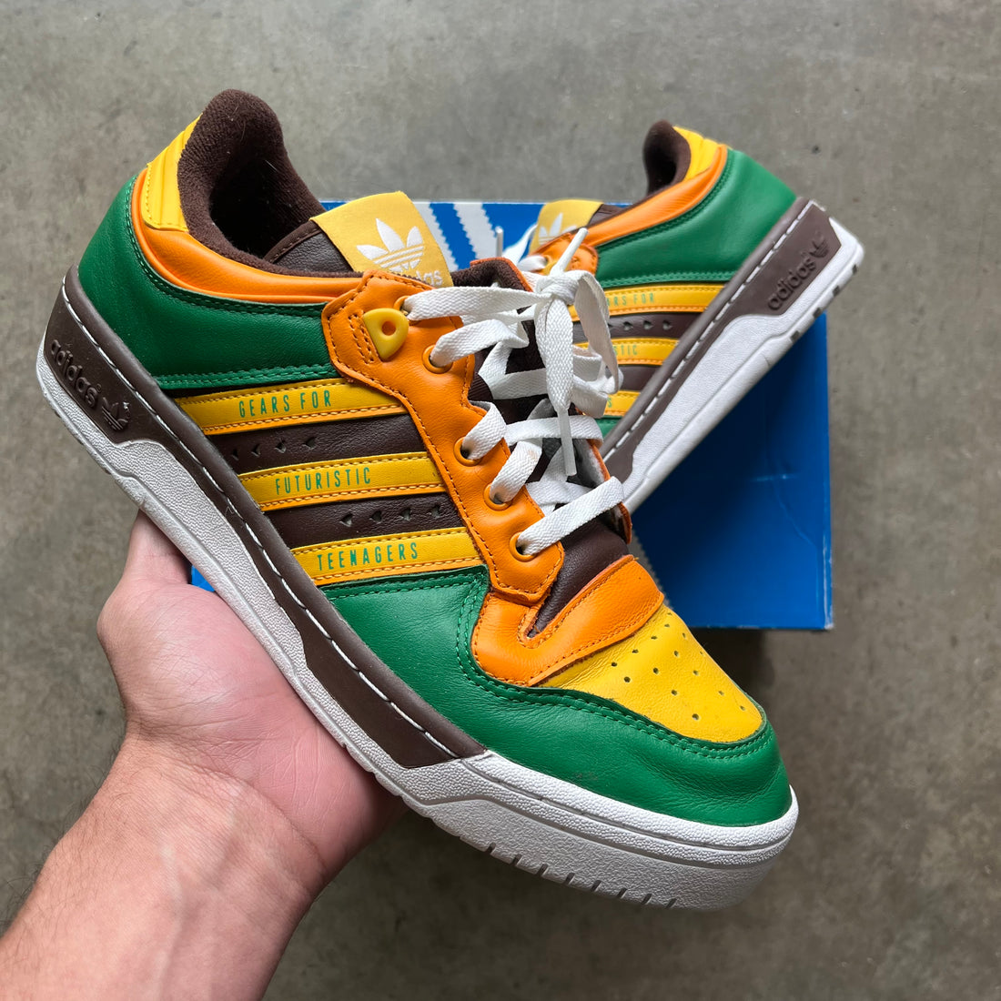 10.5 Used Adidas Rivalry Human Made