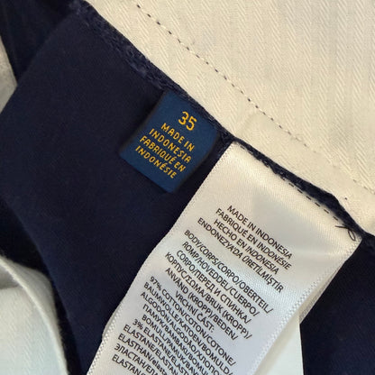 35w Navy Polo Shorts