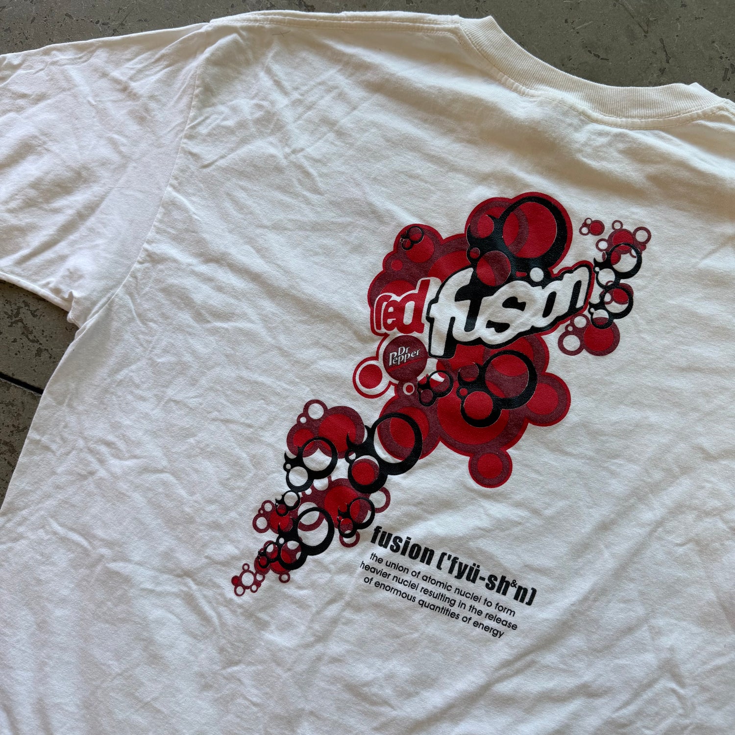 XXL 90s Red Fusion Promo Tee