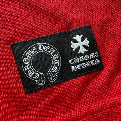L Chrome Hearts Matty Boy Mesh Jersey Red