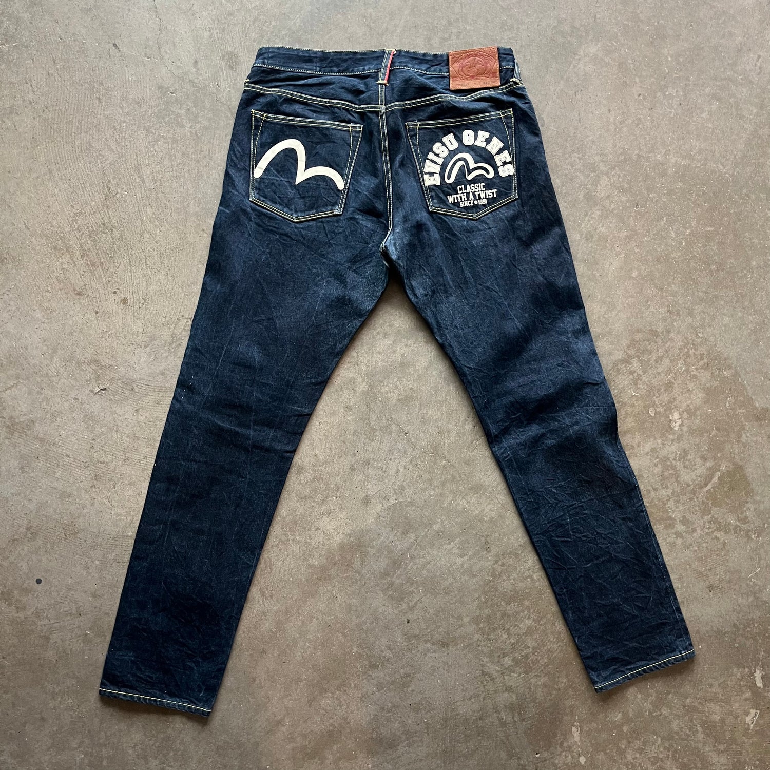 34x32 00s Evisu Genes Jeans