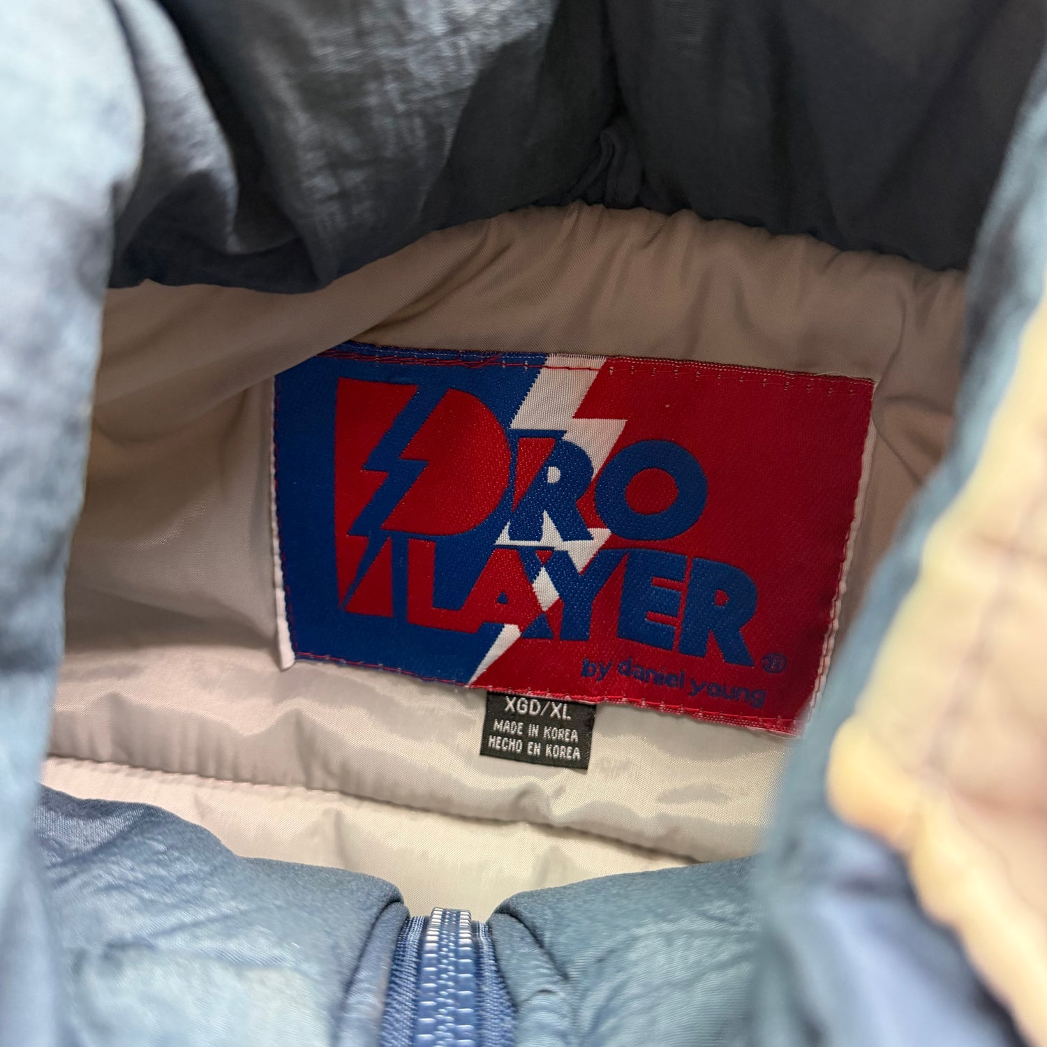 XL 90s Dallas Cowboys Hooded Puff Jacket