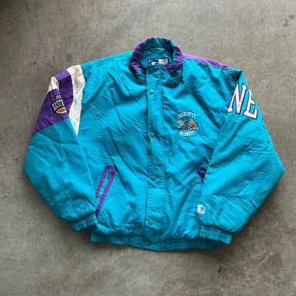 L 90s Hornets Puff Jacket