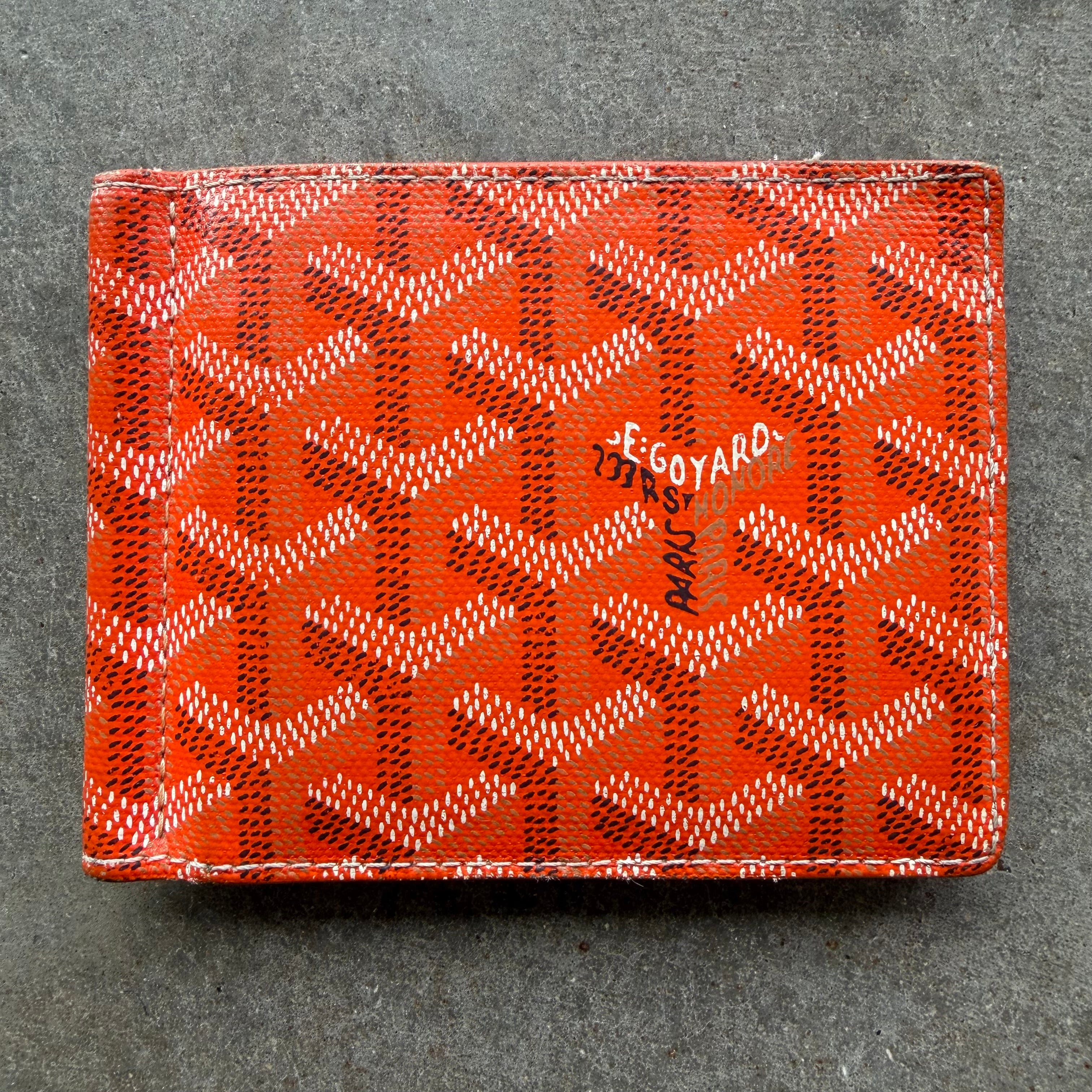 Goyard St Thomas Billfold Orange